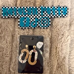 NEW HANDMADE CLAY EARRINGS